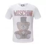 moschino t-shirt cruise underbear magician teddy bear bianco